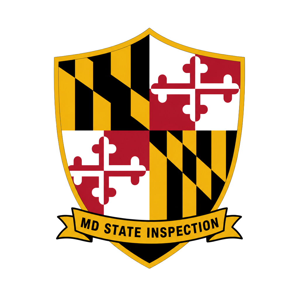 Maryland State Inspections badge