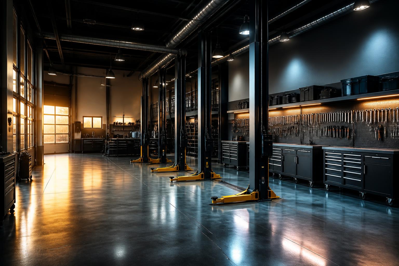 Quince Orchard Auto Repair shop interior